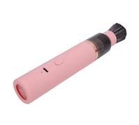 Dioche Aspirateur à Ongles Compact à Aspiration Puissante Portable avec Tête de Brosse Douce pour Usage Domestique en Salon Matériau ABS Batterie 1800 MAh (PINK)
