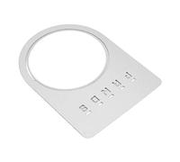 Dioche Autocollant Boîte Manette de Vitesse Boîte de Vitesses Cadre en Alliage d'aluminium Manette de Vitesse Panneau Revêtement d'habillage pour F-PACE 2016-2020, XF XFL 2016-2020, XE 2015-2019
