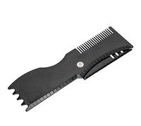Dioche Balance à Barbe pour Modèle de Mise en Forme de Barbe pour Hommes - Outil Rotatif de qualité Supérieure pour une Coupe Précise de la Racine des Cheveux, du décolleté et de la Barbiche -