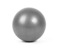 Dioche Balle de Yoga en PVC de 25 Cm, Mini Balle de Fitness pour L'exercice et L'entraînement D'équilibre, avec Matériau Antidérapant Antidéflagrant, Idéal (GREY)