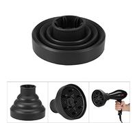 Dioche BellissimaOutil de Protection Thermique Premium pour les Types de Cheveux, Accessoire de Coiffure Portable et Lavable en 5 Couleurs (BLACK)