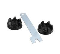 Dioche Blender Gears 2Pcs 2Pcs Embrayage d'engrenage de Coupleur en Caoutchouc de Mélangeur avec Outil de Retrait pour Kitchen Aid 9704230 - Caoutchouc Durable de qualité Alimentaire, Installation