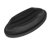 Dioche Bloc de Roue Avant de Cyclisme, Support D'entraînement en Salle, en Plastique Noir, 22.8x11.8x5.7cm