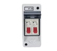 Dioche Boîte de Distribution Secondaire à 2 Disjoncteurs, 2 Voies, Ignifuge, Type MCB C, pour Utilisation en Extérieur | Boîtier PC ABS Durable | Installation Facile | Parfait pour les Applications