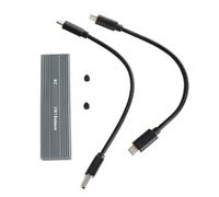 Dioche Boîtier SSD M2 - Boîtier NVME vers Adaptateur USB Type C 3.1 pour SSD M.2 - Transfert de Données à Haute Vitesse et Dissipation Thermique Efficace - Installation Outil pour 2230/2242/2260/2280