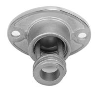 Dioche Bouchon de Vidange de Forme Ovale pour Tableau Arrière de 25 Mm - Acier Inoxydable 316 - Bouchon de Vidange pour Bateau et Yacht - Taille du Trou de 2,5 Cm - et Conception Compacte pour des