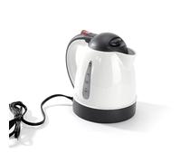 Dioche Bouilloire électrique Portative de Voiture de 1000mL 24V 250W Bouilloire de Voyage de Grande capacité pour la Préparation de café de thé d'eau Chaude dans des Véhicules Blanc (24V 250W)