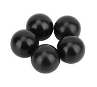 Dioche Bouton de Bakélite fileté en Bakélite 5 Pièces Boule Ronde Noire Bouton de Levier en Plastique D'ingénierie M10 * 35 Remplacement de Machine-outil