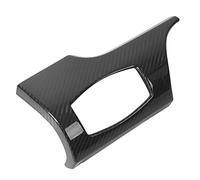 Dioche Bouton de Commande de Phare de Voiture, Couvercle de Commutateur de Phare de Voiture, Remplacement en Fiber de Carbone Sèche pour RHD 2015 - 2021