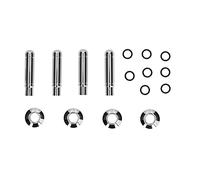 Dioche Bouton de verrouillage de porte de voiture, 8 Pièces Goupille de Verrouillage de Porte de Voiture avec Couvercle ABS Chrome Remplacement pour Trax/Cruze/Malibu