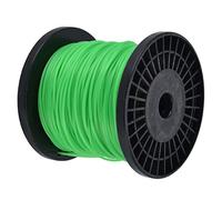 Dioche Brosse de 2 Mm Ligne de -Bordure Ronde de 2 Mm pour - Ligne de -Herbe en Nylon de Haute qualité pour Tondeuses à Gazon et -Bordures - Efficace des Mauvaises Herbes, Facile à Remplacer (100 m