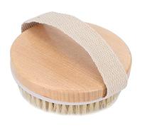 Dioche Brosse pour le Corps Brosse Exfoliante pour le Corps de Massage Ronde Portable pour la Maison Salon Douche Bain Système Lymphatique Enlever les Cellules Mortes de la Peau