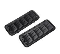 Dioche Cab 2001 Cab 2 Pièces Panneau Arrière Grille de Ventilation 13596856 Remplacement pour Chevy Silverado 1500 2500 3500 HD