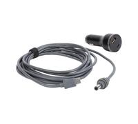 Dioche Câble d'alimentation CC pour Satellite de Chargeur de Voiture CC, Cordon d'alimentation pour Allume-Cigare de Voiture avec Onduleur de Chargeur Rapide PD 140 W pour Mini Satellites 5 M/16,4