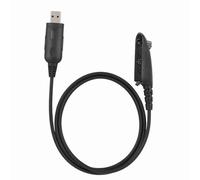 Dioche Câble de Programmation Ht750 Câble de Programmation USB pour Talkie-walkie HT1250 PRO5150 GP328 GP340 MTX450 - Haute Performance, Durable, Compatible