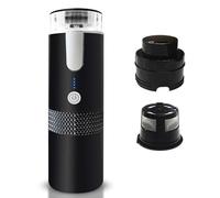 Dioche Cafetière Expresso électrique Portable - Mini Machine à café à Portion Unique de 170 Ml avec Bac à Capsules intégré, Batterie Rechargeable de 1 200 MAh pour les Voyages, le Camping et le Bureau