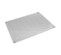 Dioche Calendrier en Acrylique, Tableau Effaçable à Sec, Calendrier Transparent, Mensuel, Tableau de Planification avec 6 Marqueurs - Parfait pour l'organisation de la Maison et la Gestion du Temps