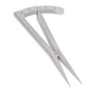 Dioche CalibratedMarking Gauge Outil de Marquage Réglable en Acier Inoxydable pour l'artisanat du Cuir, du Métal et du Bois - Mesure de Précision pour les Projets de Mode et d'art (Jauge de