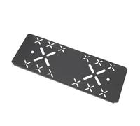 Dioche Camping IGT Table Board Lightweight Aluminium Aluminium Alloy 0.5 Unité IGT Table Board Accessoires pour Les Aventures en Plein Air (X Board)