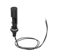 Dioche Capteur 12 V Horizontal 2 Pièces PP Contrôle du Capteur de Niveau d'eau Interrupteur à Flotteur Horizontal à Montage Liquide - Haute sensibilité, Matériau Durable, Facile à Installer pour