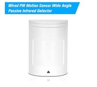 Dioche Capteur de Mouvement PIR Filaire - Détecteur Infrarouge Passif Grand Angle pour Système d'Alarme de sécurité Domestique - Couverture 10 M - Technologie Anti-Fausse Alarme