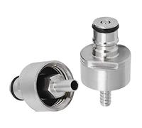 Dioche Carbonatio2Pcs Bouchons de Carbonatation à Bille en Acier Inoxydable pour Bouteilles de Boisson Gazeuse en PET de 5/16 Pouces - Équipement de Fût de Brassage Maison étanche et Durable