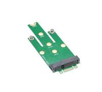 Dioche Carte Adaptateur MSATA vers NGFF MSATA vers NGFF - Carte Mère vers M.2 SSD Convertisseur pour Ordinateur Portable/Ordinateur de Bureau - Prend en Charge la Fonction de Démarrage et Les
