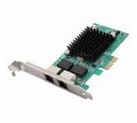 Dioche Carte Réseau Pci E Chip Pci E 1X Gigabit Ethernet Server Cfor OMPuter Carte Réseau pour Intel 82575 S