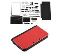 Dioche Cas pour 3 DSLL, Kit de Remplacement Complet de Pièces de Réparation de Coque de Boîtier Complet pour 3DS XL Rouge