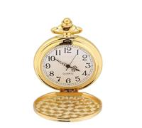 Dioche Chain GussCollier de Montre de Poche Analogique à Quartz Classique avec Chaîne - Alliage Durable, Affichage Arabe Facile à Lire, Design élégant, Cadeau Parfait pour Toutes Les Occasions