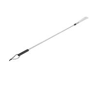 Dioche Chausse-pied Télescopique en Acier Inoxydable, Pliable, Rouille, Long Manche, Bâton D'aide à la Chaussure pour Enfants âgés et Handicapés, Acier Inoxydable 304 Réglable de 41 à