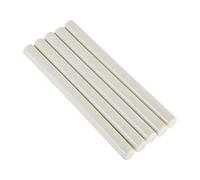 Dioche Cire à Cacheter Paquet de 5 Bâtons de Cire à Cacheter Rouges, Parfaits pour Sceller des Invitations d'anniversaire et de Mariage Vintage, et pour Décorer le Courrier et les colis. (WHITE)