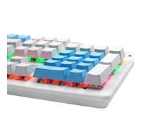 Dioche Clavier Mécanique 104 Touches, Véritable Clavier rétroéclairé Mécanique Filaire pour Ordinateur Portable PC pour Le Jeu et Le Bureau (Interrupteur Marron)