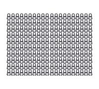 Dioche Clips pour Bec de Poulet Fermoirs Réutilisables en Plastique PP pour Bec de Poulet - Anneau à Pression pour Coqs - Fournitures Durables pour l'élevage de Volailles - Facile à Utiliser, Non