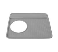 Dioche Coffee Machine Non Tapis Antidérapant pour Machine à café 870 et 880 - Coussin Supérieur Anti-poussière pour Cafetière - Accessoire de Cuisine Facile à Nettoyer et Durable (GREY)