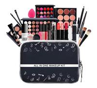 Dioche Coffret Cadeau de Maquillage, Cosmétiques Professionnels, Palettes de Maquillage Tout-en-un, Kit pour le Visage, les Yeux et les Lèvres, 24 Pièces, Haute qualité, Fête de (COLORFUL)