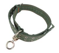 Dioche Collier de Bétail en Nylon épais pour Chiens, Chevaux, Vaches avec Boucle en Métal, Chaîne de Traction, Boucles à Double Rangée, Ajustement Confortable Réglable (Taille Moyenne)