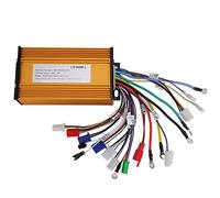 Dioche Contrôleur de Moteur de Vitesse sans Balais E-Bike 12 Tubes Sinusoïdaux à Trois Modes pour Scooter électrique 48V 60V 64V 72V 1000W-1500W Kit de Contrôleur de Vélo sans Balais