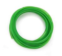 Dioche Courroie Ronde en Polyuréthane PU à Surface Rugueuse Verte 1/4 Plate pour Transmission d'entraînement - Durable 4 Mm X 10 M, Facile à Souder et à Installer - Idéale pour une Utilisation sur