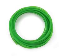 Dioche Courroie Ronde en Polyuréthane PU à Surface Rugueuse Verte 1/4 Plate pour Transmission d'entraînement - Durable 4 Mm X 10 M, Facile à Souder et à Installer - Idéale pour une Utilisation sur