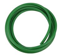 Dioche Courroie Ronde en Polyuréthane PU à Surface Rugueuse Verte 1/4 Plate pour Transmission d'entraînement - Durable 4 Mm X 10 M, Facile à Souder et à Installer - Idéale pour une Utilisation sur
