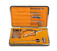 Dioche Crabe et L8PCS Ensemble de Craquelins de Crabe de Homard en Acier Inoxydable - Outils de Fruits de Mer Durables pour une Manipulation sans Effort des Coquillages - Cadeau Parfait pour les