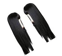 Dioche Dating Cosplay Perruque de Cheveux Raides élégante, Perruque Synthétique Adaptée aux Femmes, pour les Rendez-vous, les Fêtes, etc., Longueur 70 Cm / 27,6 pouces.