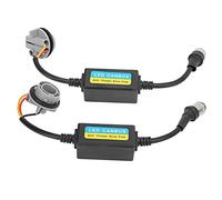 Dioche Décodeur LED, 2pcs 1157 LED Décodeur 5W 12-24V Résistance de Charge Flash Avertissement Canbus Annuleur sans Erreur pour Voiture