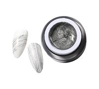 Dioche Dessin Spider Gel Nail Art Peinture Outil Professionnel DIY Kit de Manucure pour Débutants et Professionnels Blanc Noir Or Argent 30g (3)