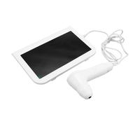 Dioche Détecteur de Cuir Chevelu Détecteur de Follicules Pileux Appareil de Détection de Peau Rechargeable Capteur CCD Haute Résolution 10,2 Pouces Objectif Zoom 50X 200X pour Cheveux, (Prise UE)