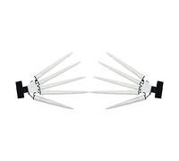 Dioche Doigts Articulés d'halloween avec Articulations Flexibles - Extensions de Main Squelette Effrayantes pour Costumes, Accessoires de Fête - Design Confortable et Réaliste (2)