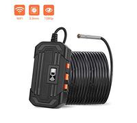 Dioche Endoscopie Connectée sans Fil Caméra d'inspection Endoscopique Industrielle Connectée sans Fil avec fidélité, Objectif 3,9 Mm, Résolution 1960 X 1080, étanche IP67, 2600 MAh Intégrée