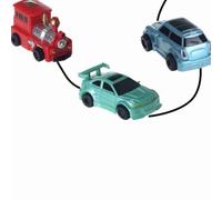Dioche Engineering Vehicle Fun Fun Pen Voiture Inductive - Véhicule éducatif Qui Suit Les Lignes - Améliore la Pensée Logique et la Coordination œil-Main - pour Les Enfants et Les Tout-Petits (comme