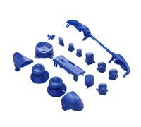 Dioche Ensemble Complet de Boutons de Manette de Jeu sans Fil pour Series X/S - Poignées de Rechange en ABS de Haute qualité - Kit Complet d'accessoires de Jeu pour la Personnalisation (BLUE)